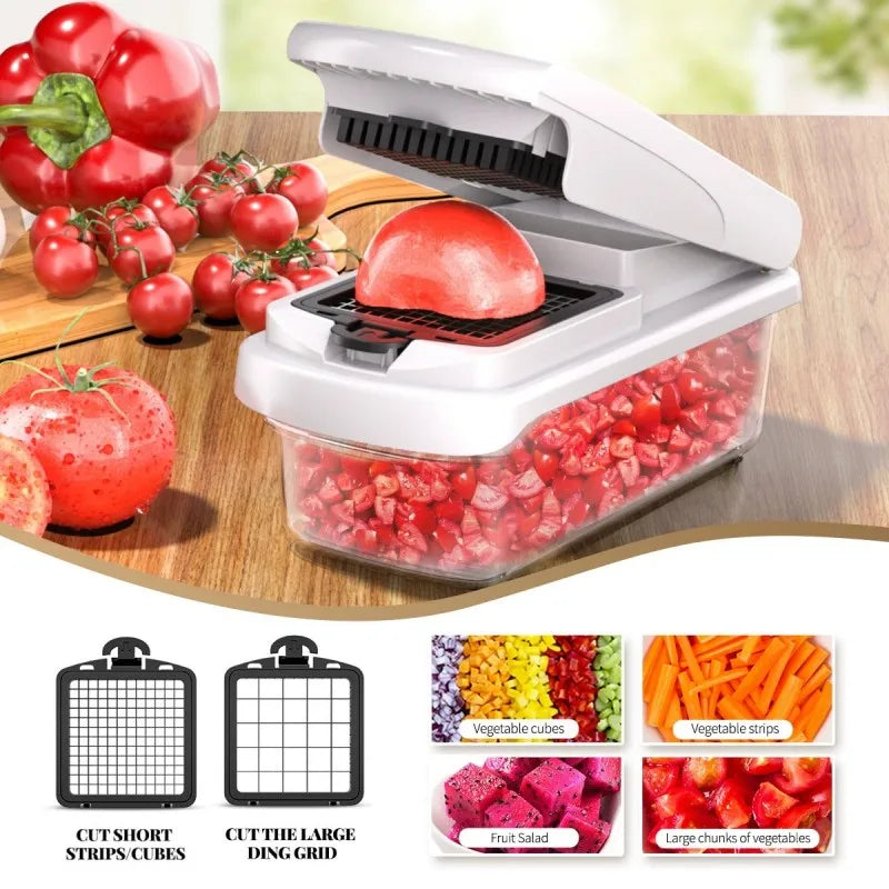 15-in-1 Mandoline Vegetable Chopper – Slice, Dice, Julienne & More
