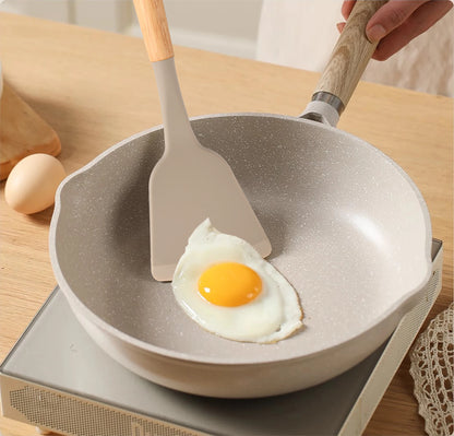 12-Piece Khaki Silicone Kitchen Utensil Set