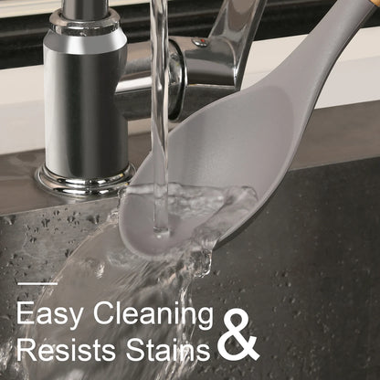 12-Piece Gray Silicone Kitchen Utensil Set