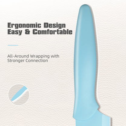 13-Piece Stainless Steel Knife Set with Sheaths