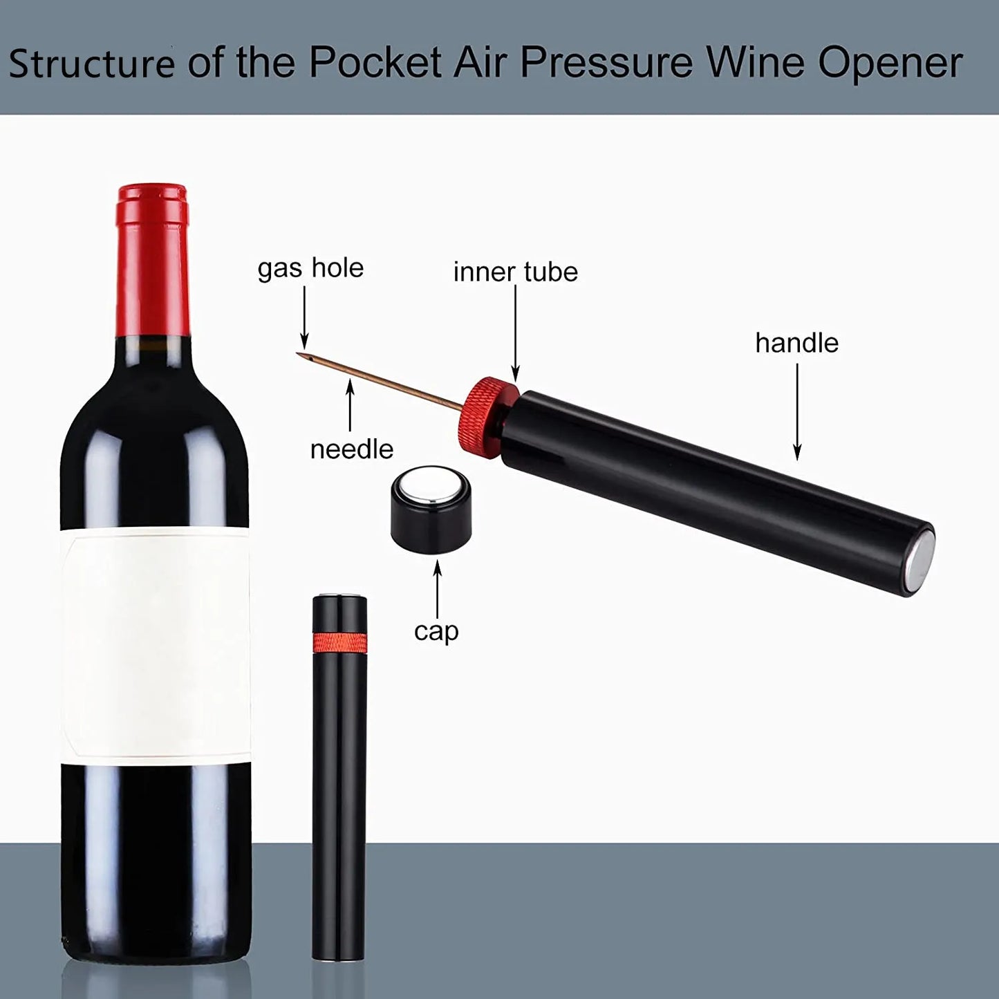 Air Pump Wine Opener