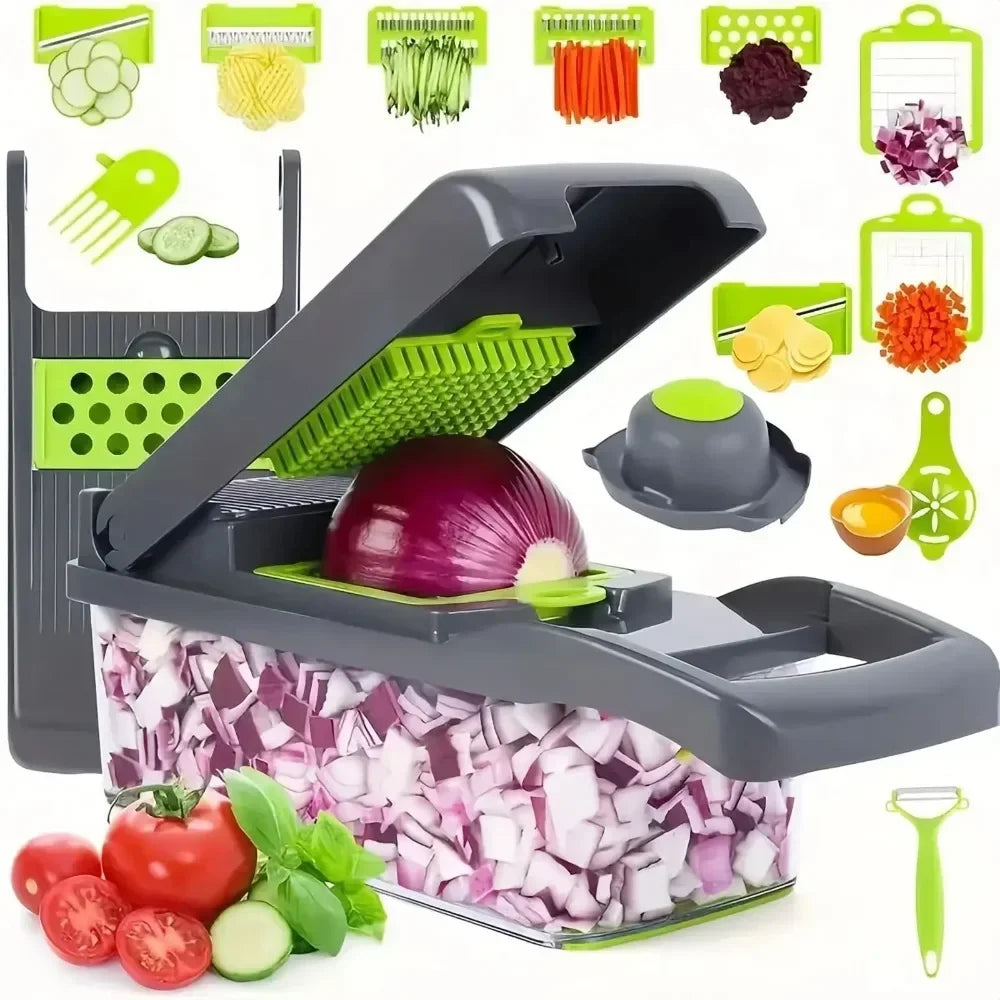 Multifunctional Handheld Veggie Chopper