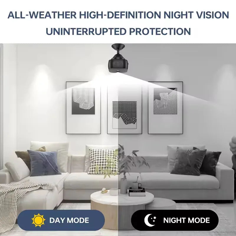 4K Mini WiFi Security Camera