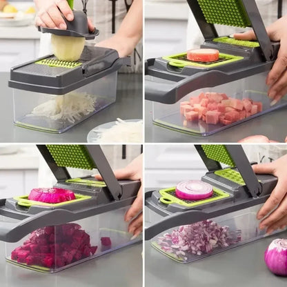 Multifunctional Handheld Veggie Chopper
