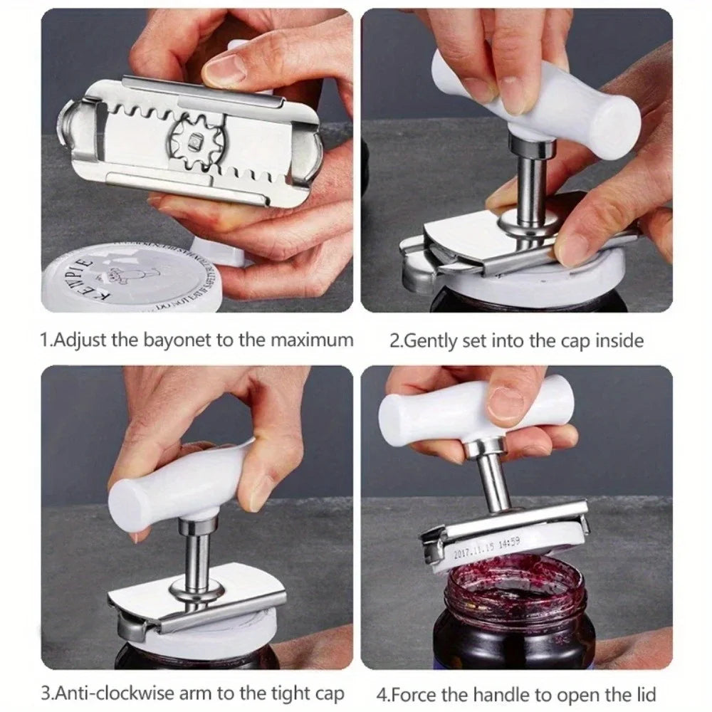 Adjustable Stainless Steel Can Opener