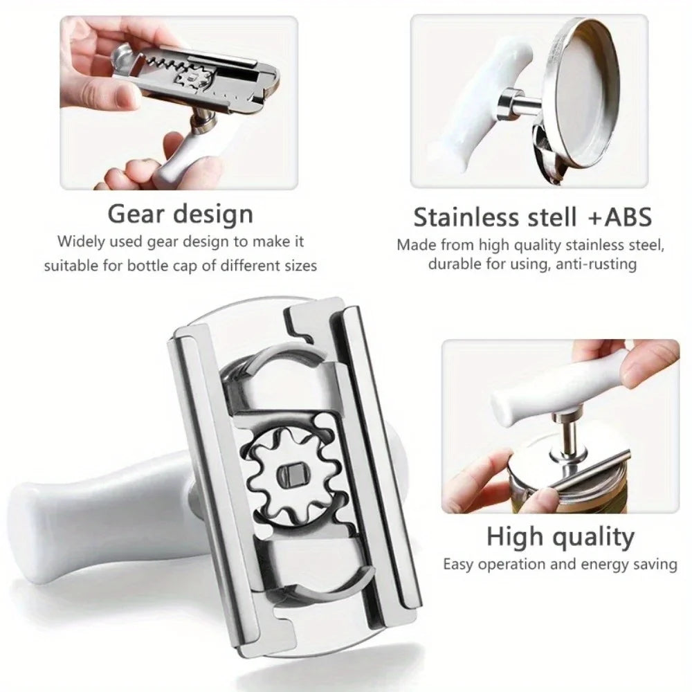 Adjustable Stainless Steel Can Opener