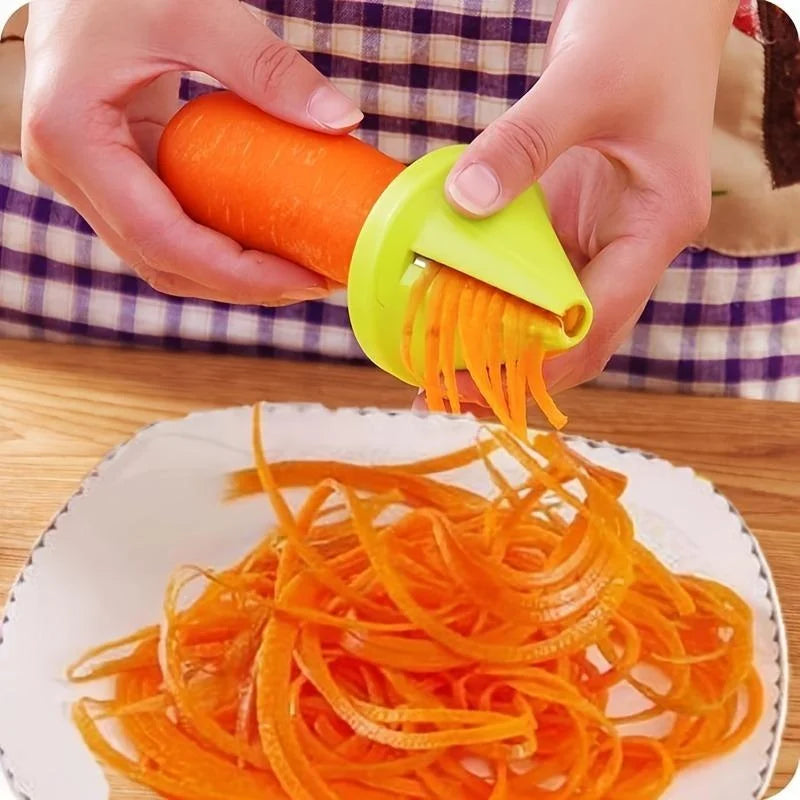 Rotating Spiral Vegetable Slicer
